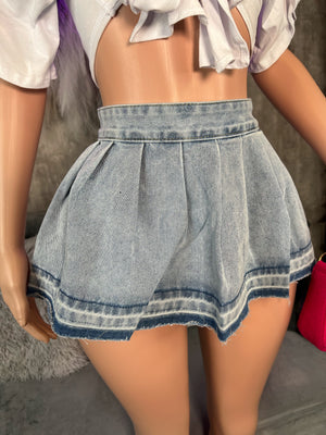 Just A Girl Mini Skirt